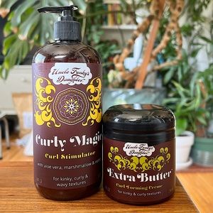 Curly Magic & Extra Butter new, unopened set.